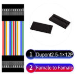 Dupont 2.54mm Female to Female 1×12Pin Cable