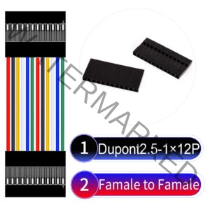 Dupont 2.54mm Female to Female 1×12Pin Cable