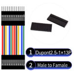 Dupont 2.54mm Male to Female 1×13Pin Cable