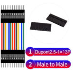 Dupont 2.54mm Male to Male 1×13Pin Cable