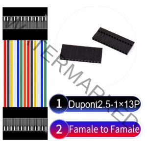 Dupont 2.54mm Female to Female 1×13Pin Cable