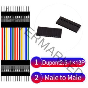 Dupont 2.54mm Male to Male 1×13Pin Cable