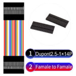 Dupont 2.54mm Female to Female 1×14Pin Cable