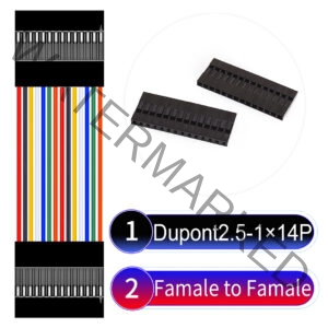 Dupont 2.54mm Female to Female 1×14Pin Cable