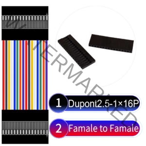 Dupont 2.54mm Female to Female 1×16Pin Cable