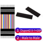 Dupont 2.54mm Male to Male 1×20Pin Cable