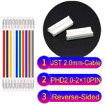 JST PHD2.0 2×10Pin Dual Row Reverse-Side-Head Cable