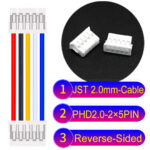 JST PHD2.0 2×5Pin Dual Row Reverse-Side-Head Cable