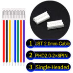 JST PHD2.0 2×8Pin Dual Row Single-Headed Cable