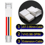 JST VH 3Pin Male Female Extension Cable