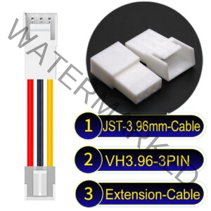 JST VH 3Pin Male Female Extension Cable