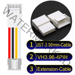 JST VH 4Pin Male Female Extension Cable