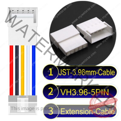 JST VH 5Pin Male Female Extension Cable