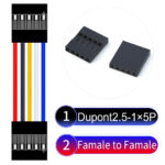 Dupont 2.54mm Female to Female 1×5Pin Cable