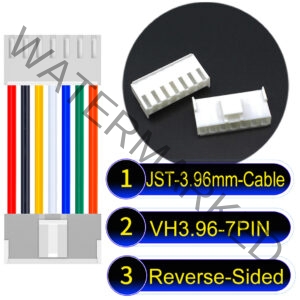 JST VH 7Pin Reverse-Side-Head Cable