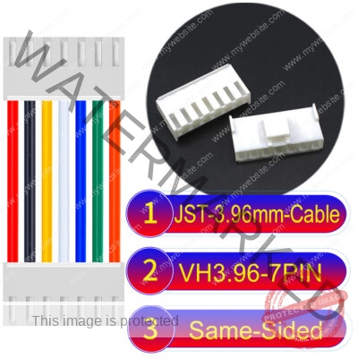 JST VH 7Pin Same-Side-Head Cable