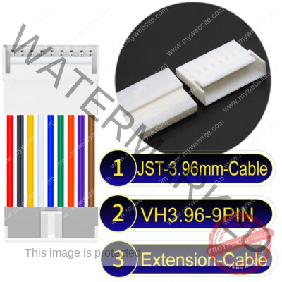 JST VH 9Pin Male Female Extension Cable