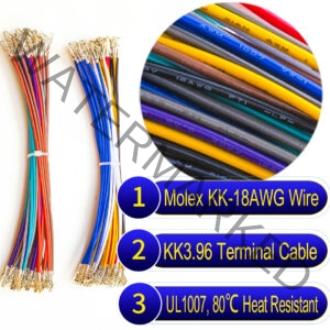 Molex KK 396 3.96mm pre-crimped terminal cable