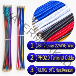 JST PHD 2.0mm pre-crimped terminal cable