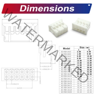 JST PHD2.0 2.0mm Housing 2P 3P 4P 5P 6P 7P 8P 9P 10P 12P