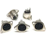 10Pcs Computer Keyboard Socket 3P 4P 5P 6P 7P 8P DIN S Terminal Connector Female Jack Mount Adapter Solder MIDI Cable Connector