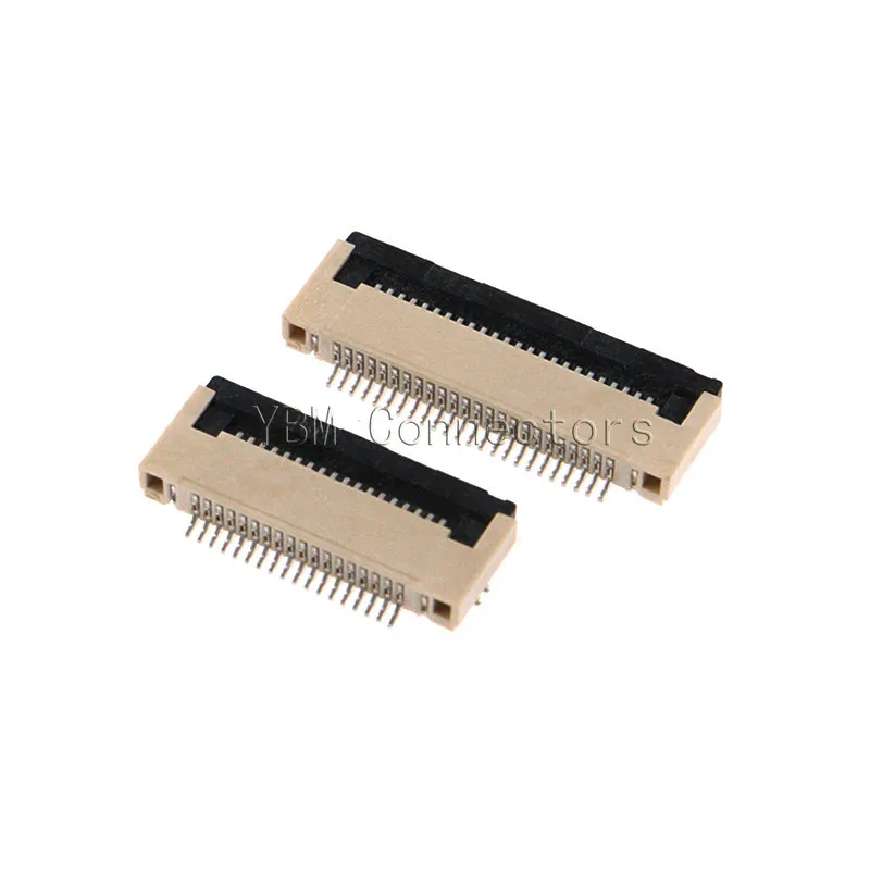 S3ae261217fca416ab5c82a6b658d0fc8R.webp 10PCS FPC0.5mm Flip-Down Cover Set for LCD Cable Socket with FFC Connector Various Sizes 4P-54P - Image 1