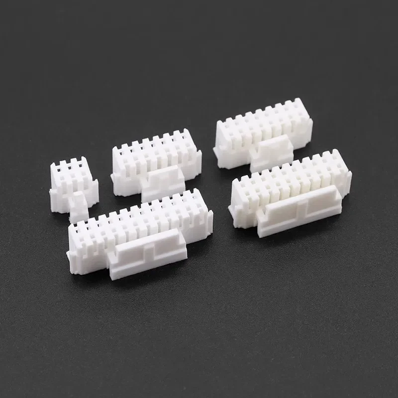 S50e7b7b9f6d245ab983b2517d216ce76t.webp 20PCS PHB2.0mm Plastic Shell Plug Double Row 2X2P/3P/4P/5P/6P/7P/8/9/10/15 Pin 2.0mm Buckle Plastic Shell 2.0mm Pitch Connector - Image 1